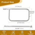 thumbnail image 4 of Kit de tubo de quemador 65032 compatible con Q300, Q320, Q3000, Q3200, repuesto para serie Q 60036, 8038 - Snngv, 4 of 4