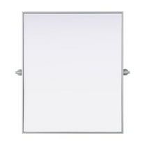 Elegant Kitchen and Bath Amoura 30X36 Pivot Mirror In Silver