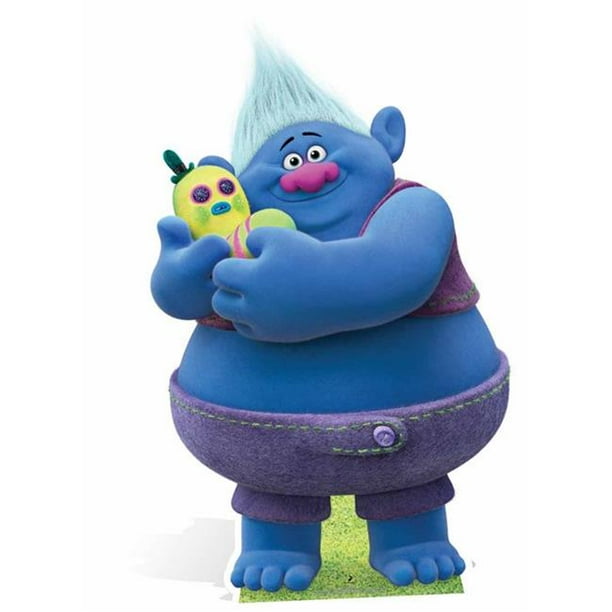 Star Cutouts Sc928 Biggie Trolls Cardboard Cutout Standup Walmart Com Walmart Com