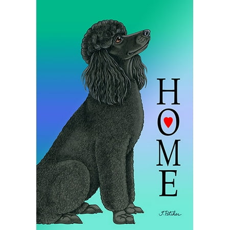 Poodle  Black - Best of Breed Home Design House