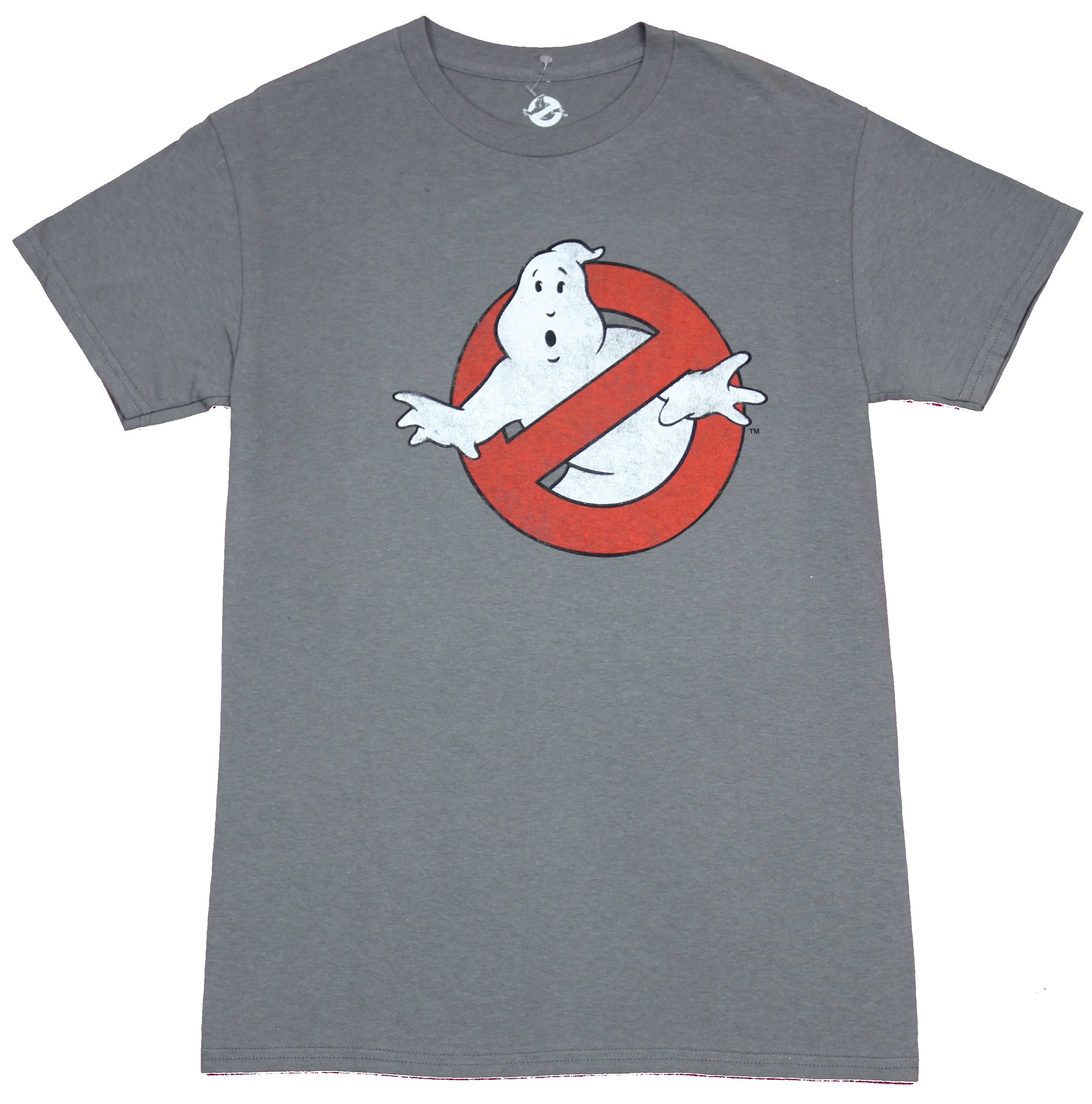 Ghostbusters Mens T-Shirt - Classic No Ghost Logo Image (Small ...