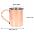 thumbnail image 3 of Miangastore Cocktail Cup Stainless Steel Golden For Regular Use 1Set 4.91X3.73X3.34In, 3 of 8