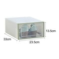 thumbnail image 5 of Walbest Stackable Transparent Shoe Storage Box - PP Clear Plastic Stackable Shoe Organizer, Front Opening Shoe Container Box for Closets, Space Saver Shoe Box Bin, 5 of 7