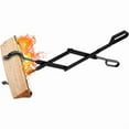 thumbnail image 1 of Pinces à Bois de Cheminée 66cm avec Poignées Pinces à Feu Robustes pour Poêle à Bois Intérieur Pinces à Bois en Fer Forgé Pinces à Bois Extérieures pour Outils de Cheminée de Feu de Camp, 1 of 5