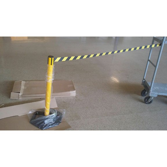 TEATASTOR MODEL 886 886-T1-STD-35/D4 HEAVY DUTY PORTABLE BARRIER POST 4GY50