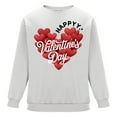 thumbnail image 3 of NuoCaiYun Sweatshirt Men's Crew Neck Fashion Valentine's Day Print Tops Long Sleeve Casual Loose Comfort Pullover, 3 of 6