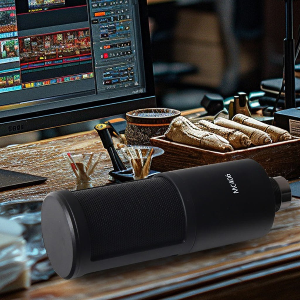 JZROCKER MC406 USB Condenser Microphone For Podcasters And Streamers Multiple Pattern