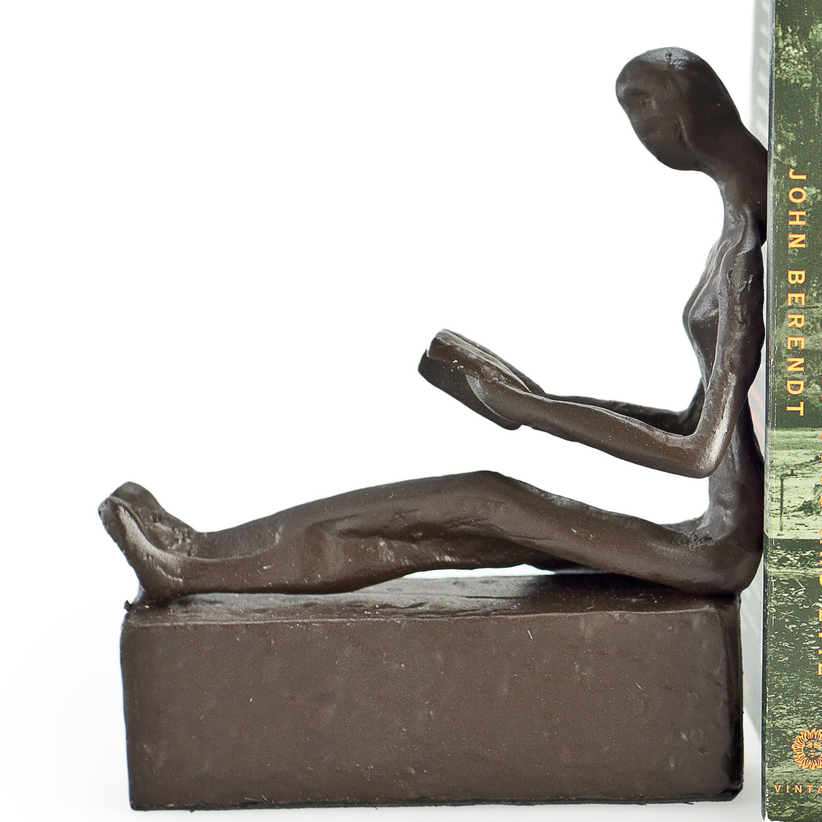 Danya B. ZI09013 Man & Woman Reading Metal Bookend Set Danya B. M 並行輸入品