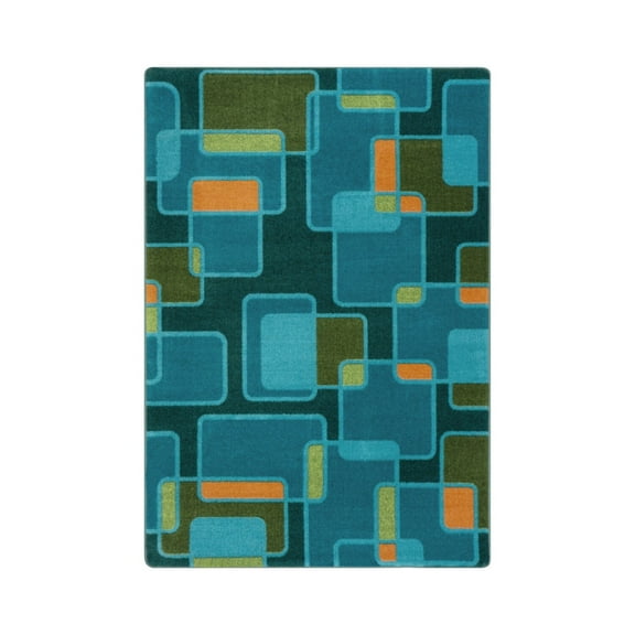 Reflex 10'9" x 13'2" area rug in color Citrus