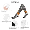 thumbnail image 5 of Picia I Like Big Digger Printed Sports Compression Socks - 15-20mmHg Graduated Compression, High-Performance Soft and Breathable Socks for Men and Women, 5 of 5