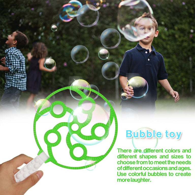 15pcs Bubble Blowers Bubble Wand Bubble Blower Set Blowing Bubble Soap  Tools