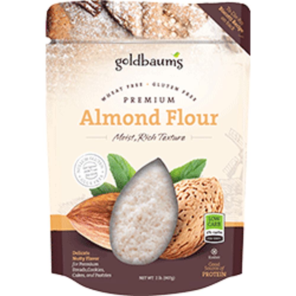 Goldbaum's Kosher Premium Almond Flour Gluten Free Passover 1 LB