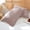Coffee, variant on ShengapQ Oil Proof Pillow Cover with Straps, Non-Slip Cotton Pillowcase, Soft and Breathable Fabric, Easy Care, Ideal for Cozy Sleep Experience, Perfect for Bedroom Décor, Pillow Protector