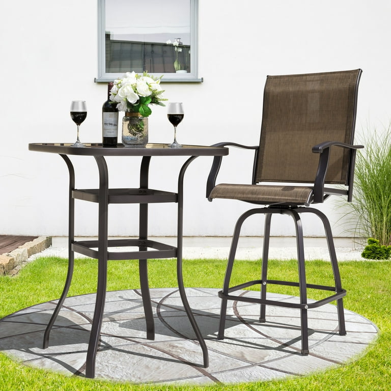 Outdoor tall bistro chairs hotsell