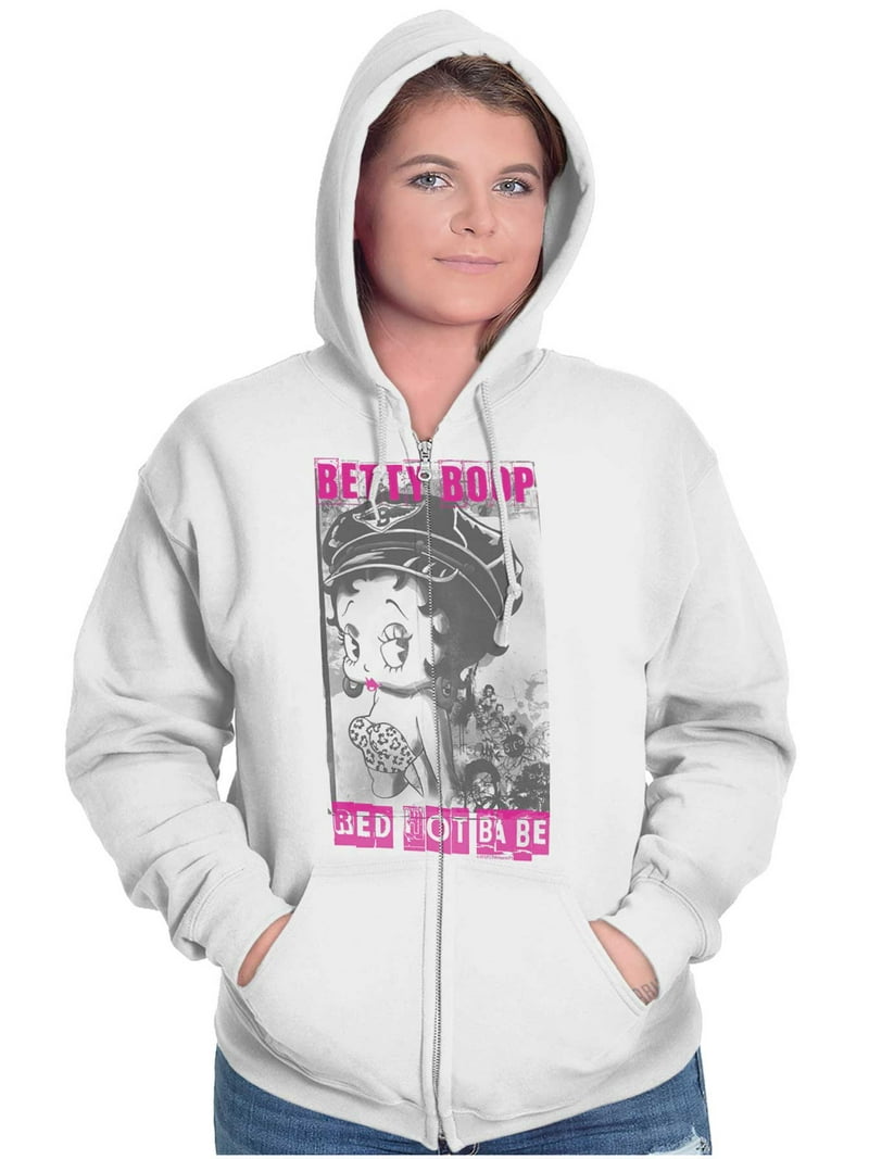 ベティちゃん　〜90's BETTY BOOP Full Zip Hoodie Amazon.com: Brisco Brands Betty Boop Cartoon Cute