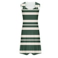 thumbnail image 5 of Edvintorg Summer Dresses For Women 2024 Fashion Stripe Printing Sleeveless V-Neck Comfort T-Shirt Dress Casual Beach Tank Dresses, 5 of 5