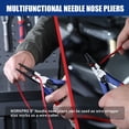 thumbnail image 4 of Alicates de punta fina WORKPRO, 8 pulgadas, 6 en 1, con pelacables, 4 of 7