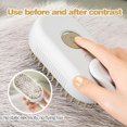 thumbnail image 7 of ACDANC 2026 New Cat Brush Cloud Care Pet Brush Cats Brush Defur Comb for Cats Dog (White) for Grooming, Shedding Control, Detangling, Daily Pet Care, Home Use., 7 of 7