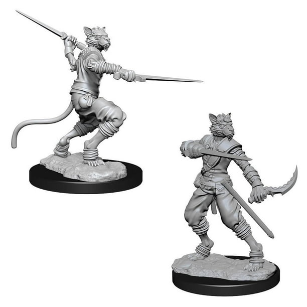 Figura miniatura D&D Nolzurs Marvelous Unpainted Wave 7 Tabaxi