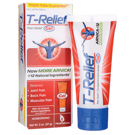 MediNatura T-Relief Pain Relief Gel 2 oz Gel