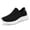 Black, variant on Women's and Men's Slip-On Sports Shoes - Mesh, Anti-Slip, Comfortable for casual shoes and daily shoes