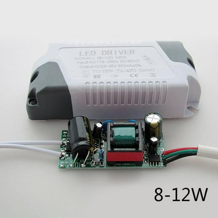 

3W-24W Segment Ac85-265V Constant Current Led Driver Plastic Shell For Lamp New