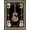 Black Brown Beige, Pattern 4, variant on ODIKA 8'x10' Washable Area Rug Non-Shedding, Easy Care, Guitar Notes Retro Vintage Songbook Motif Note Acoustic Music Flowing Dynamic for King Size Bedroom Under Bed, Master Suite