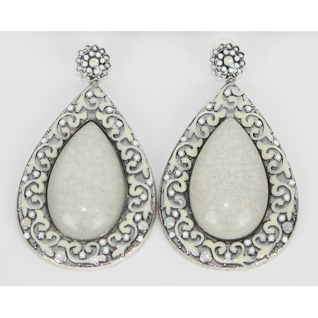 - LF7 Womens Tear Drop & Beaded Fashion Aztec Tribal Vintage Design Dangle Earrings