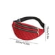 thumbnail image 3 of Riñonera para Hombre y Mujer | Riñonera Cruzada con 2 Bolsillos con Cremallera | Riñonera de Talla Grande con Correa Ajustable | Riñonera Ligera de Poliéster para Viajes, Senderismo, Correr y Ciclism, 3 of 6