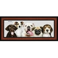 thumbnail image 2 of 4x12 Simple Brown Picture Frame - UV Acrylic, Foam Board Backing, Hanging Hardware, 2 of 8
