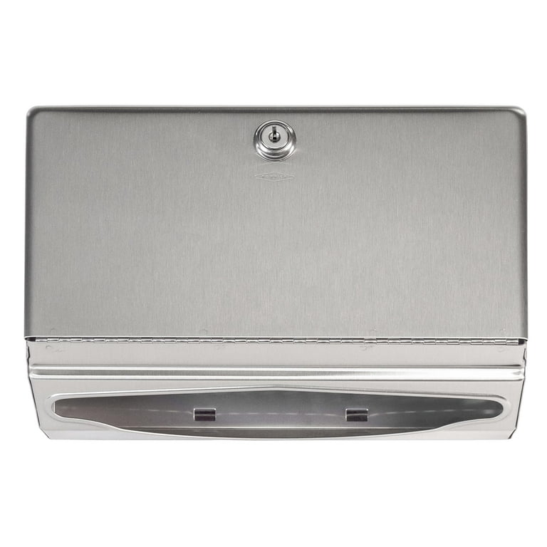 Surface-Mounted Paper Towel Dispenser, 10.75 x 4 x 7.06, Stainless Steel Surface-Mounted Paper Towel Dispenser, 10.75 x 4 x 7.06, Stainless Steel