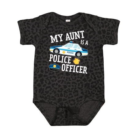 

Inktastic My Aunt is a Police Officer Boys or Girls Baby Bodysuit