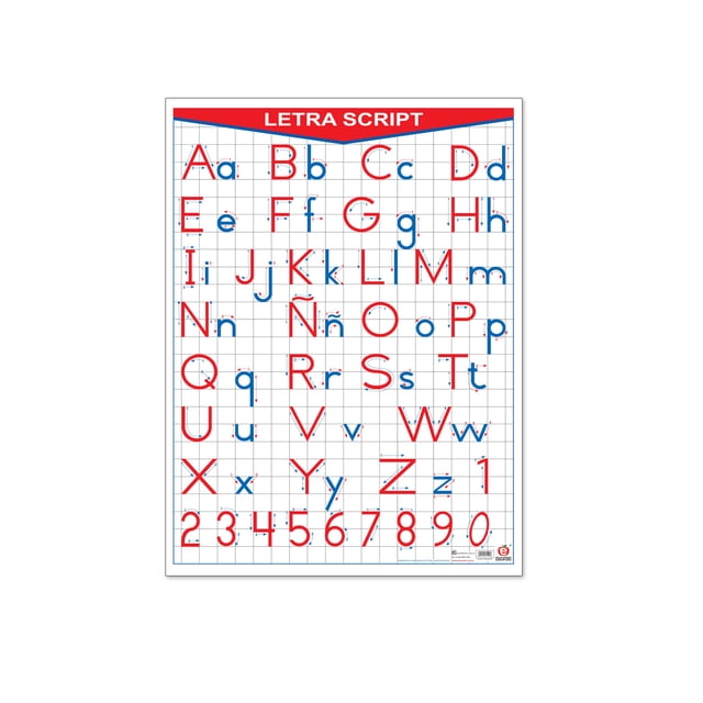 Póster Letra Script Educatodo B-0238-I