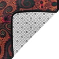 thumbnail image 4 of Fractal Dark Spiral Vortex Rugs Doormat, Non-Slip Machine Washable Carpets Floor Door Mat , 36" x 24", 4 of 7
