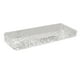 thumbnail image 2 of Estantes de baño acrílicos, estantes de ducha montados en la pared sin perforaciones con patrón de piedra transparente moderno y ligero de lujo para baño sin varilla, 2 of 8