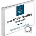 thumbnail image 2 of Business Source, BSN45100, Tabloid-size Round Ring Reference Binder, 1 Each, White, 2 of 4