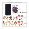 thumbnail image 2 of Pressed Flower Theme Stickers Set (320 Pieces) Dried Flowers Resin Stickers Decals Floral Botanical Journaling Stickers, 2 of 9