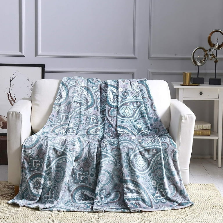 Paisley bed online throw