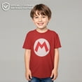 thumbnail image 2 of Boy's Nintendo Mario Circle Icon  Graphic T-Shirt, 2 of 9