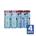 thumbnail image 5 of Clearly Canadian Zero Sugar Sparkling Water 4 Pack, 12 fl oz Cans, Fresh Cherry & Forest Blackberry Variety, Zero Sugar Flavored Carbonated Beverage, 5 of 6