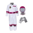 thumbnail image 2 of Disfraz de astronauta para niños, regalos de disfraces, cosplay, disfraz de astronauta de Halloween S, 2 of 8