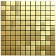 thumbnail image 3 of Mosaico de metal, panel de aluminio y plástico, adhesivo para pared, dorado, abstracto, impermeable, para cocina, baño, azulejos, decoración de pared, 3 of 5