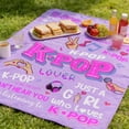 thumbnail image 5 of Gumesh Kpop Merch Blanket for Fans - Soft Gifts for Teen Girls & Women, Perfect for Christmas, Birthday, BFF, Fan Club Gifts, 5 of 6