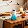 thumbnail image 4 of Miwamany Gradient Color Resin Ghost Figurine, Cute Spooky Halloween Tabletop Statue, Waterproof Durable Mini Ornament for Mantel Shelf Desk Party Fall Festival Home Layout, 4 of 6