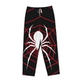 thumbnail image 4 of Daiia Spider On The Web Women's Sleep Pant with Pockets and Drawstring,Pajama Pants-Medium, 4 of 9
