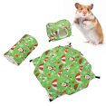 thumbnail image 4 of Guinea Pig Cage Hammock Set, Small Pet Cage Easy Installation Cute Cartoon Pattern With Metal Hook For  For Small Cat For Ferret Green,Red, 4 of 8