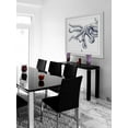 thumbnail image 3 of "Blue Octopus" Framed Painting Print, 3 of 6