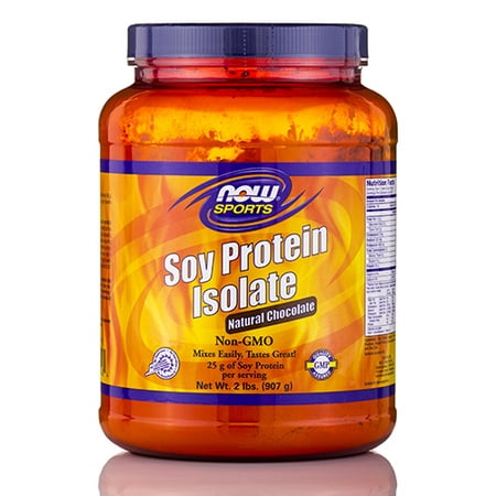 NOW Aliments Protéines de soja Chocolat 2 Lb