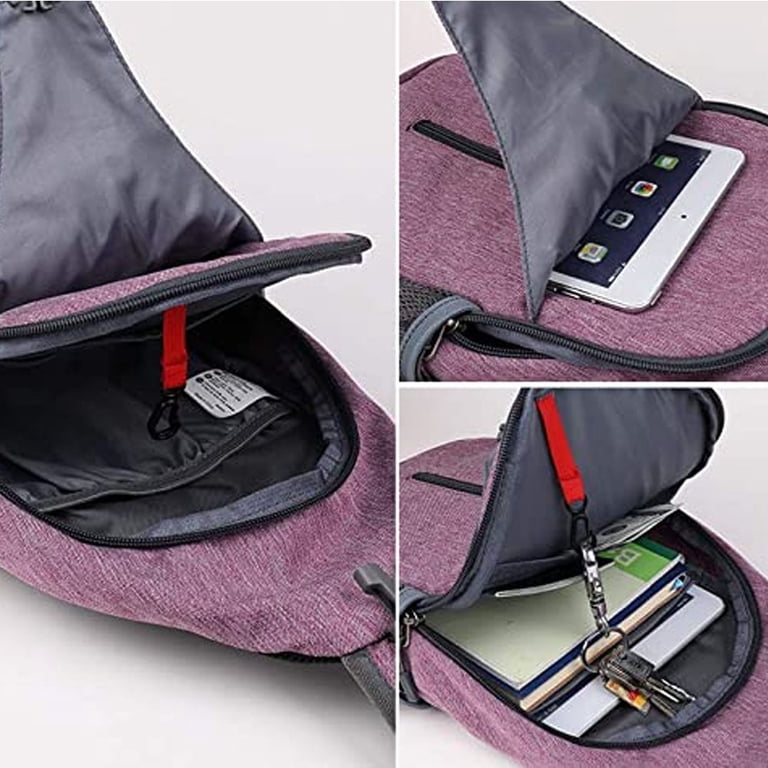 Waterproof Sling Bag Crossbody Backpack for Men Women Sling  display picture 2
