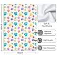 thumbnail image 3 of 2 Pcs Funny Kitchen Towels,Pets Paws Print Colorful Microfiber Dish Towels,Kitchen Tea Towels,Kitchen Towel Set (18" X 26"), 3 of 3